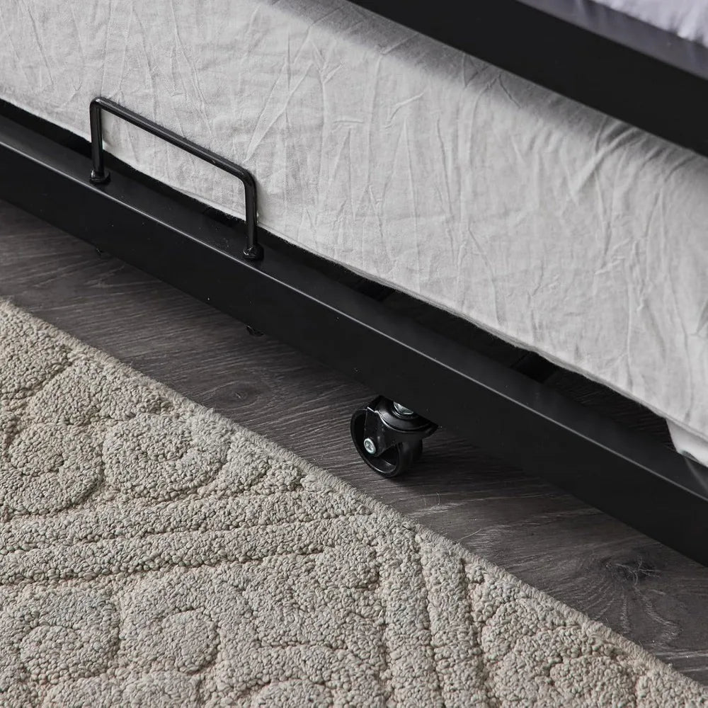 Twin Over Twin Metal Bunk Trundle