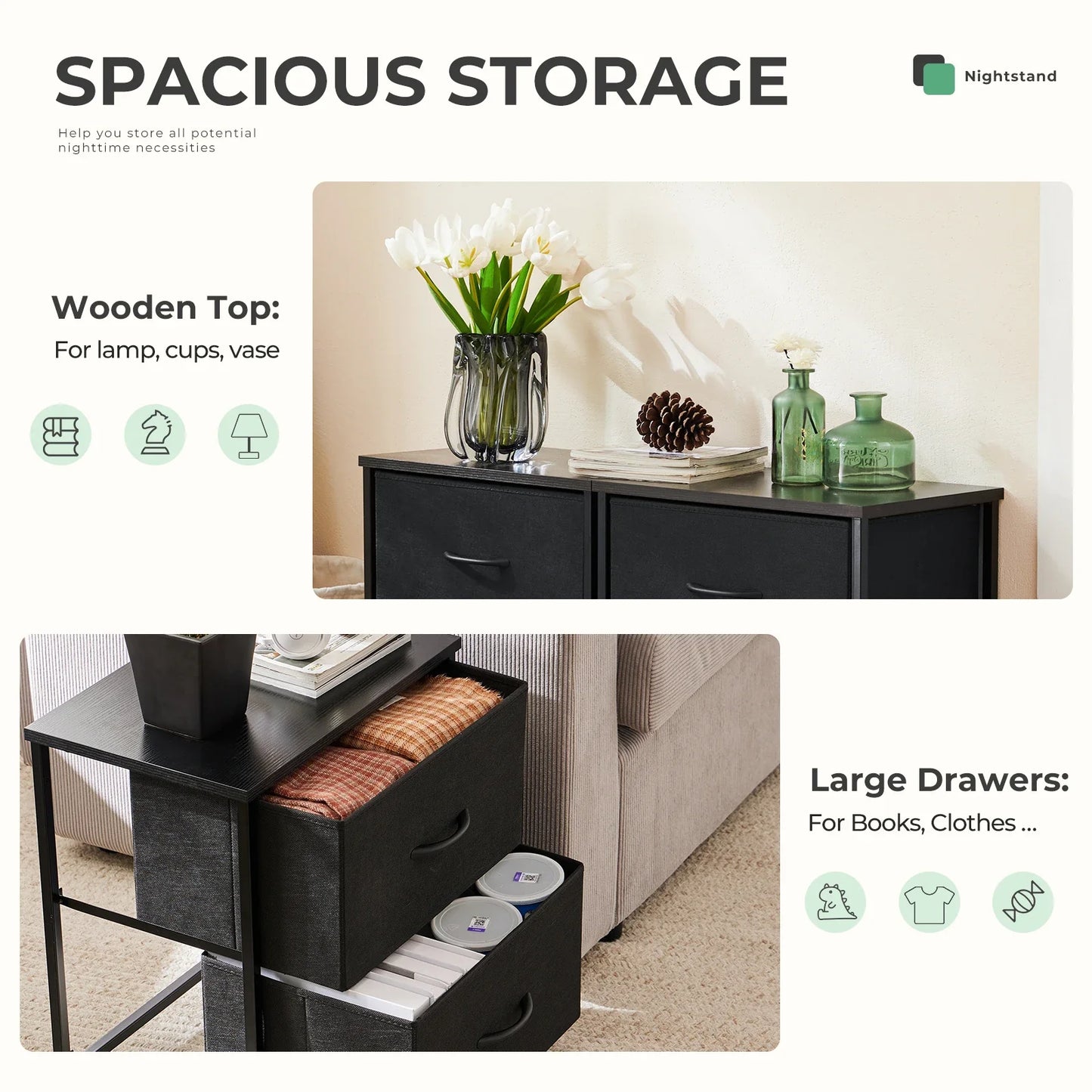 Living Room Cabinet with Drawers