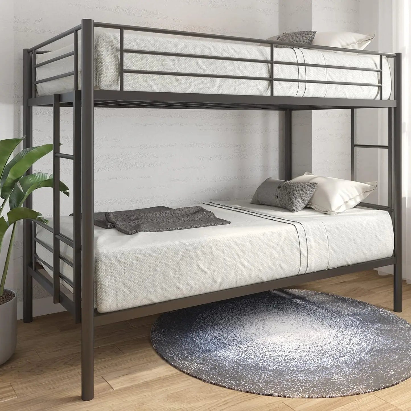 Twin Over Twin Bunk Bed Trundle