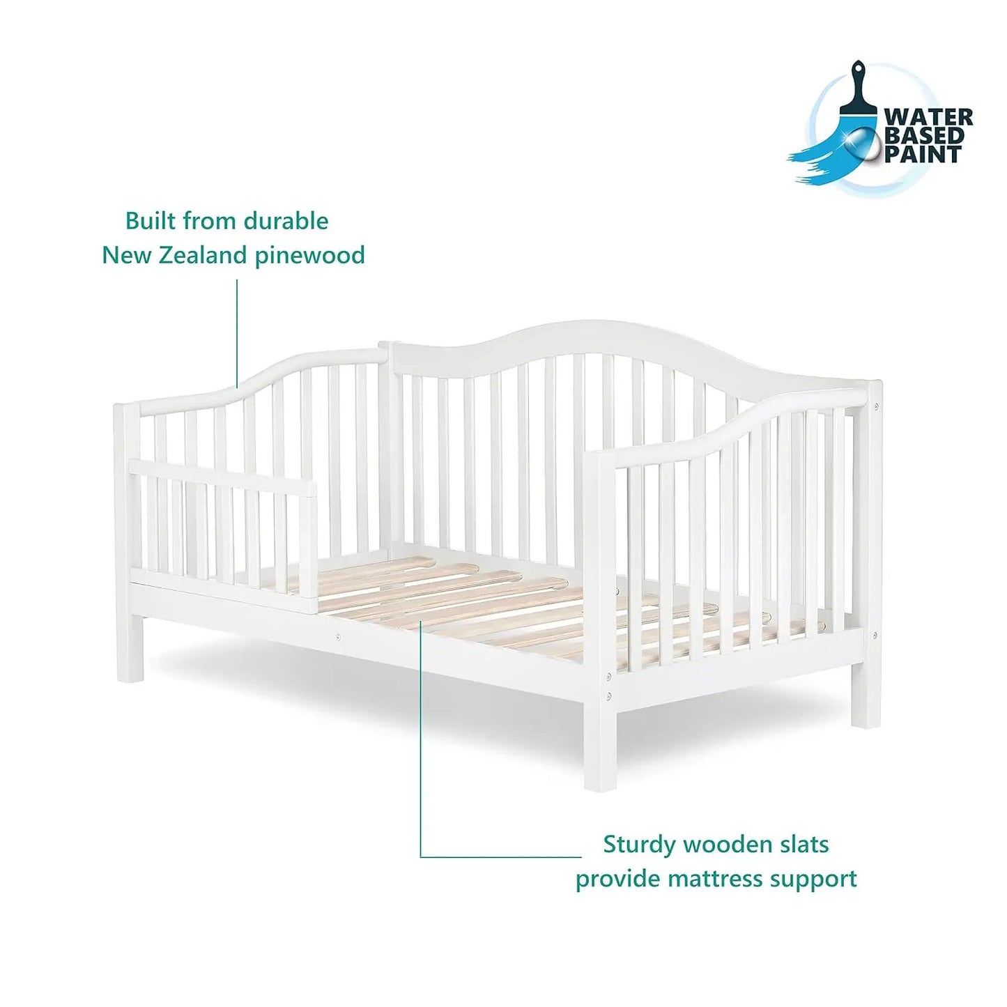 Austin Toddler Day Bed White