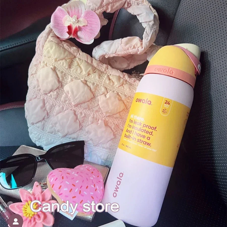 Owala Insulated Stainless Steel Free Sip Water Bottle - Dear Diary