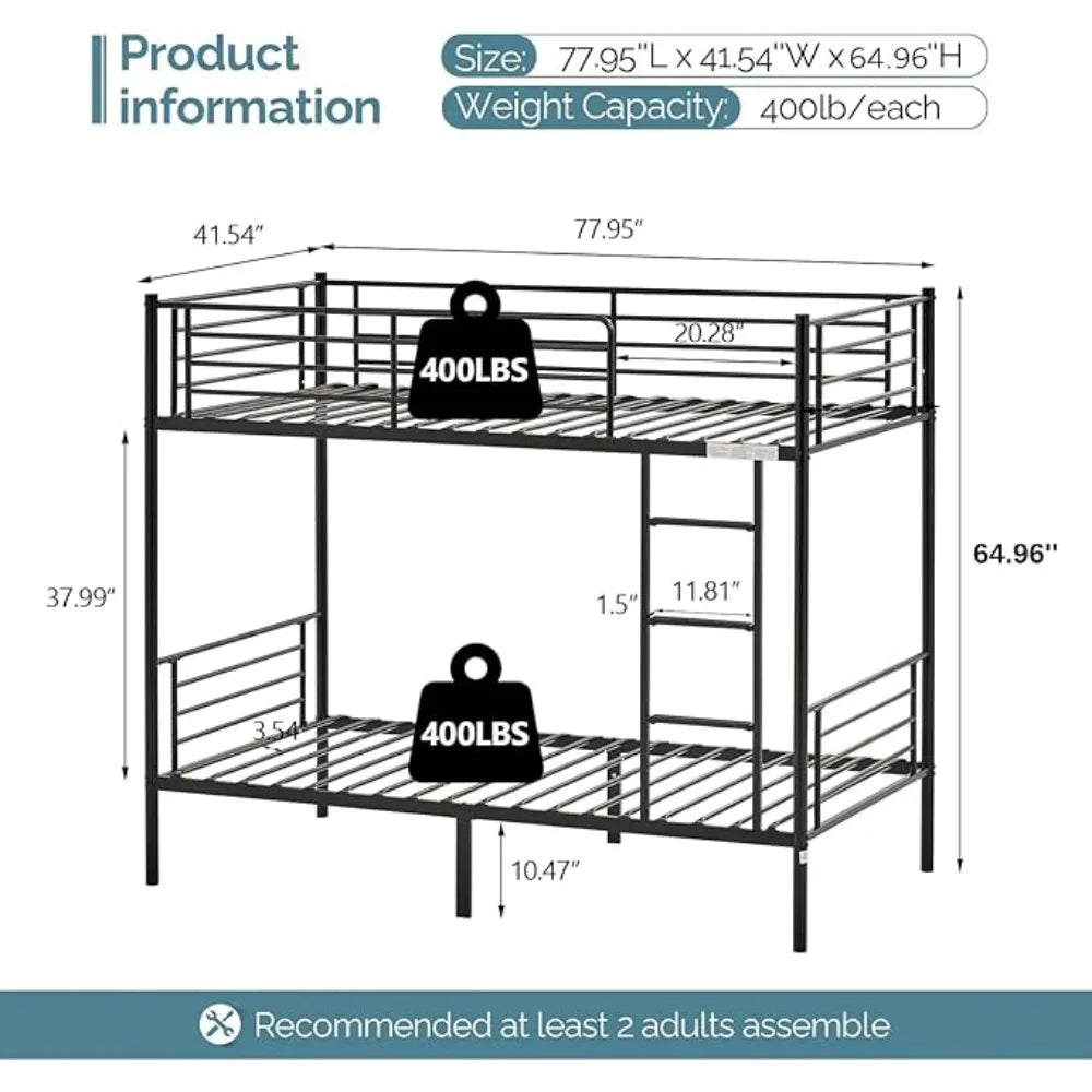 Twin Over Twin Bunk Bed Stairs