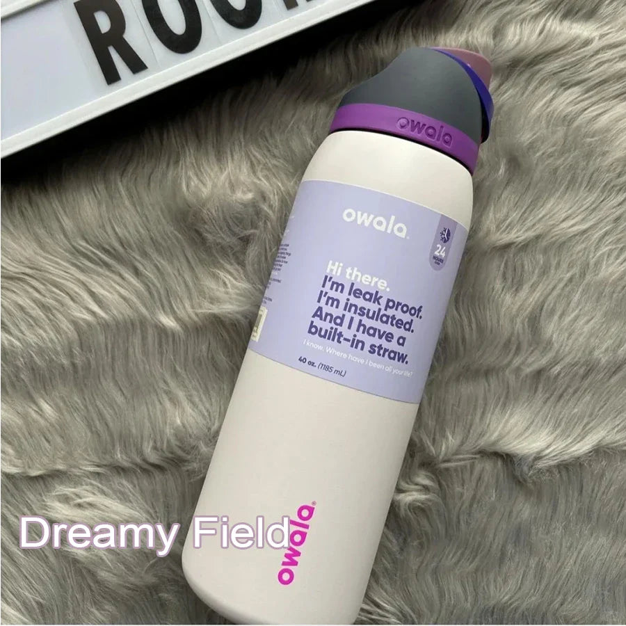 Owala Insulated Stainless Steel Free Sip Water Bottle - Purple