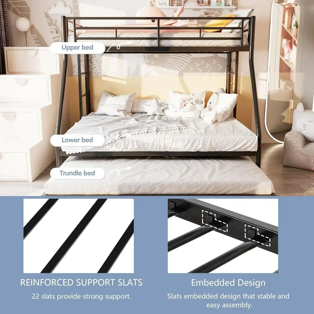 Twin Over Full Metal Bunk Bed