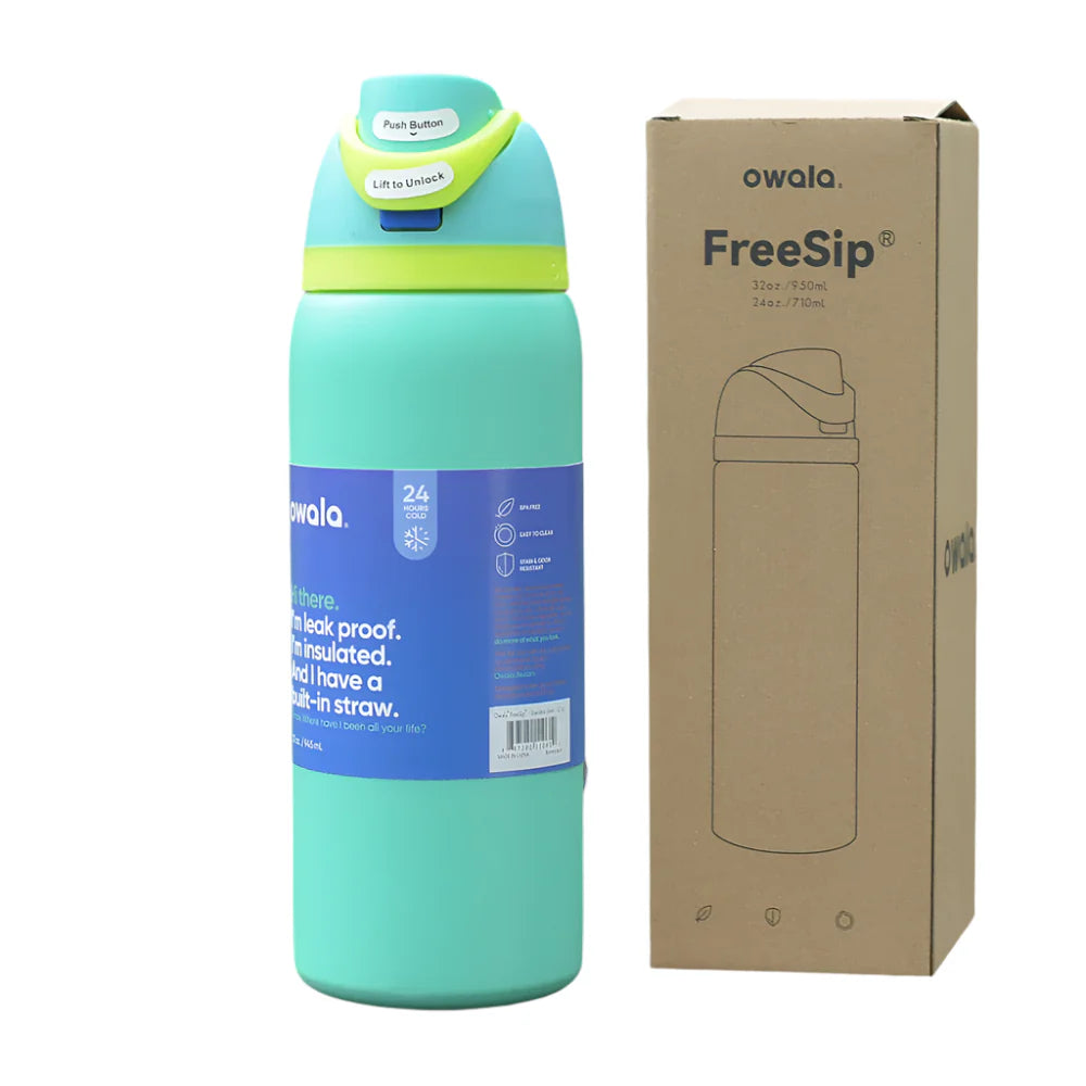 Owala Insulated Stainless Steel Free Sip Water Bottle -Crown Jewel