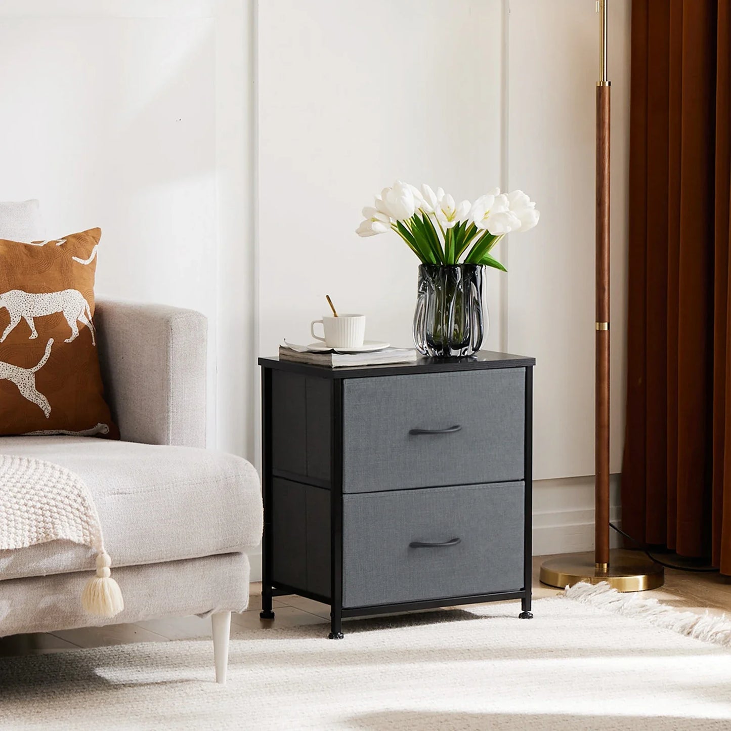Living Room Cabinet with Drawers