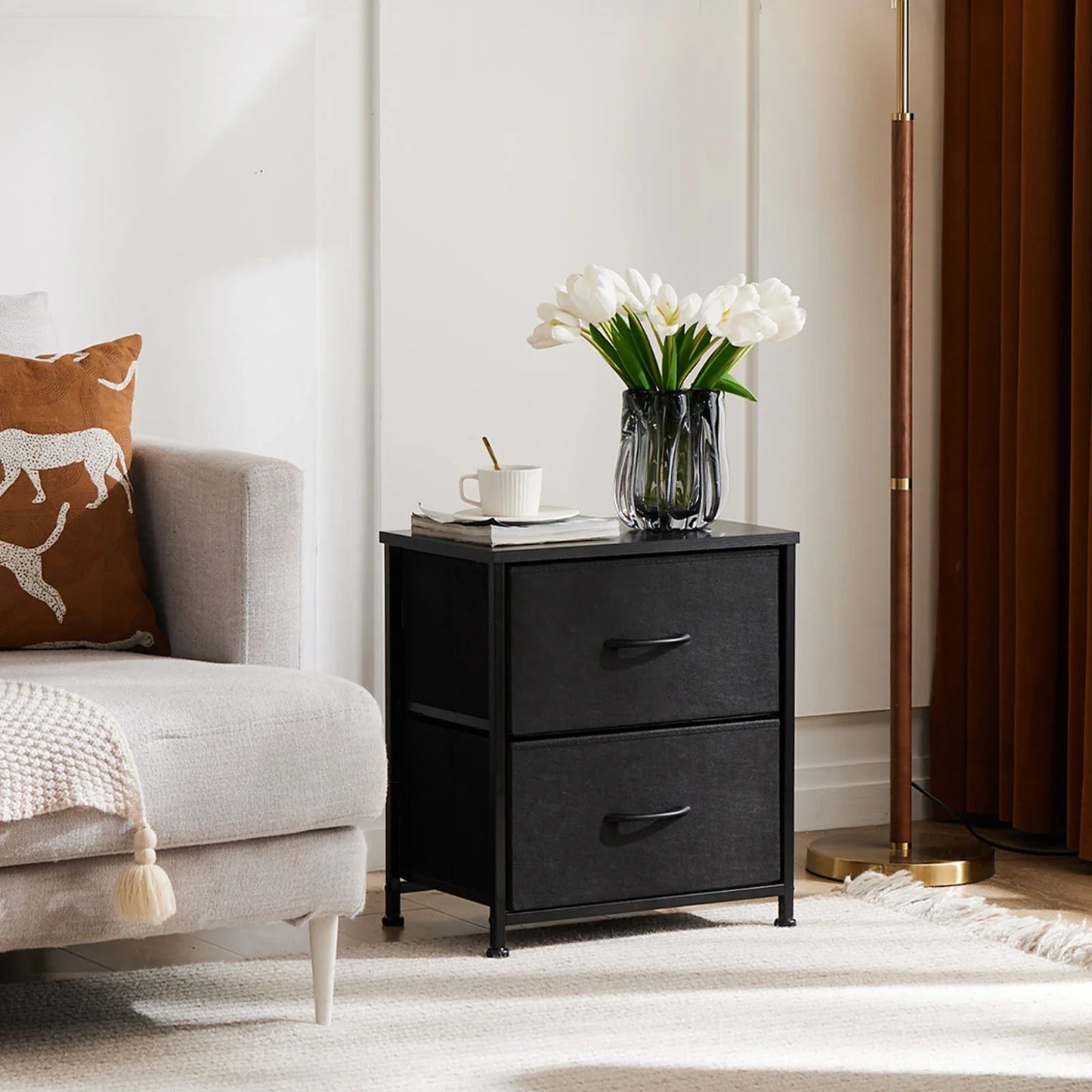 Living Room Cabinet with Drawers
