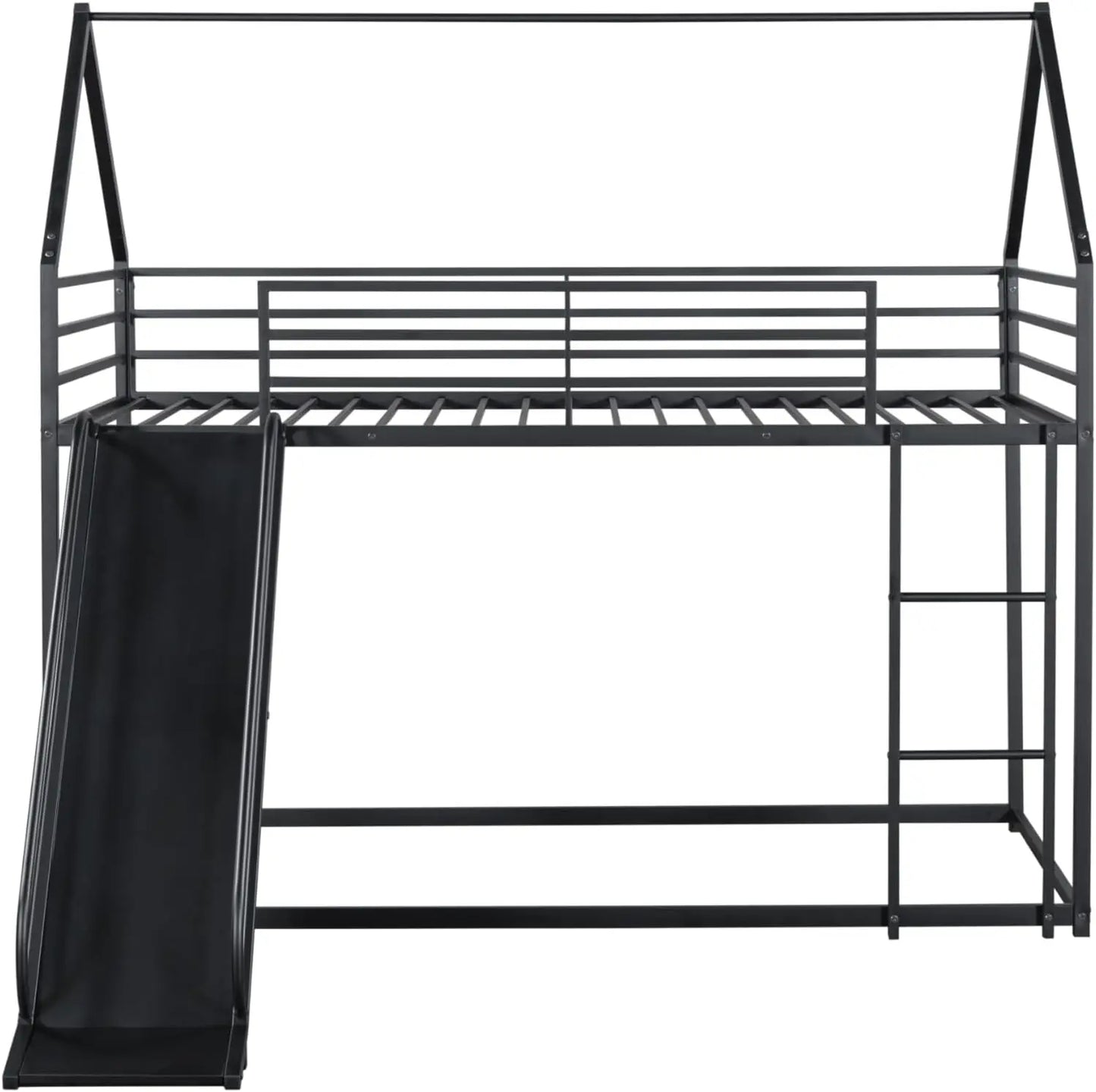 Twin Bunk Bed with Slide