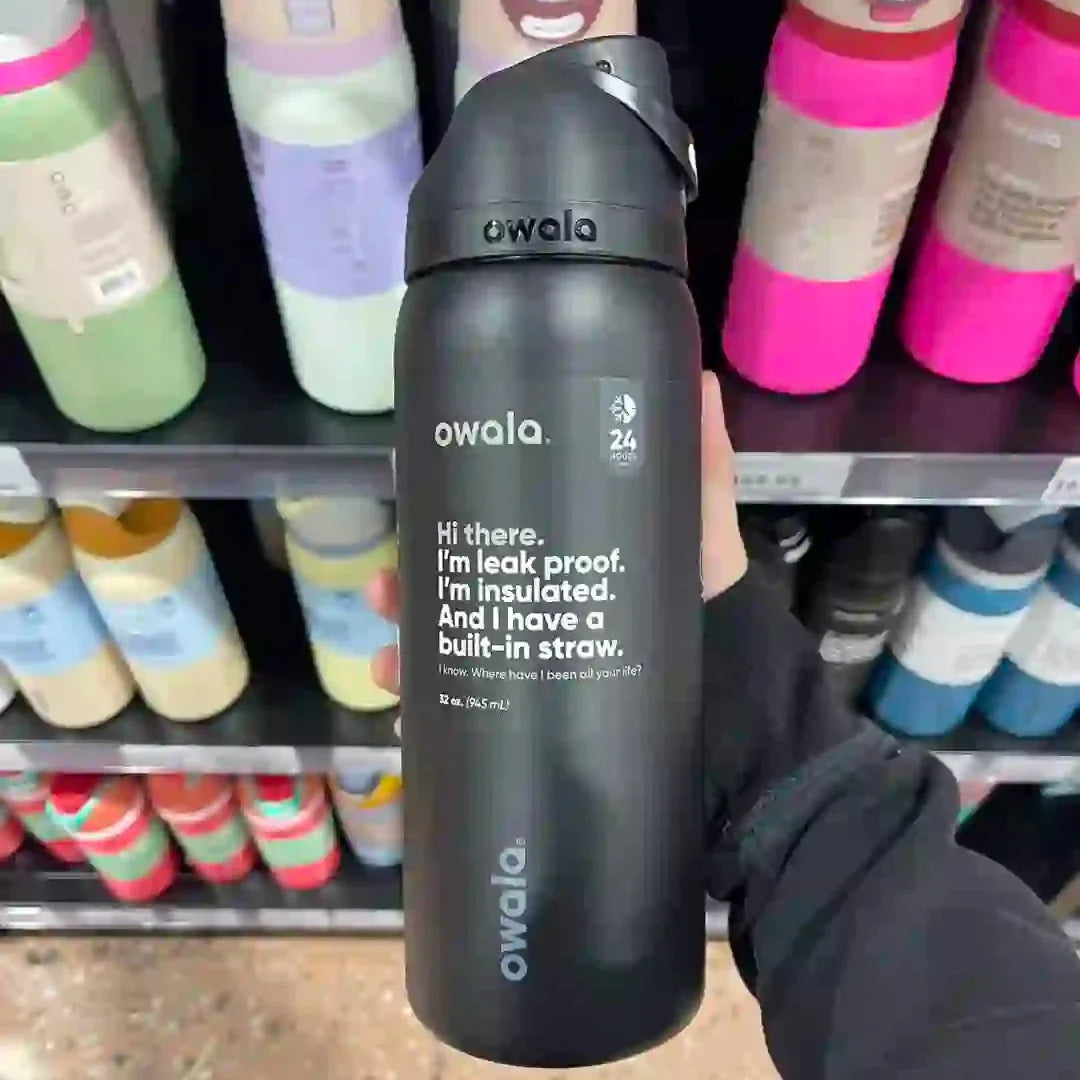 Owala Insulated Stainless Steel Free Sip Water Bottle - Girl Hood
