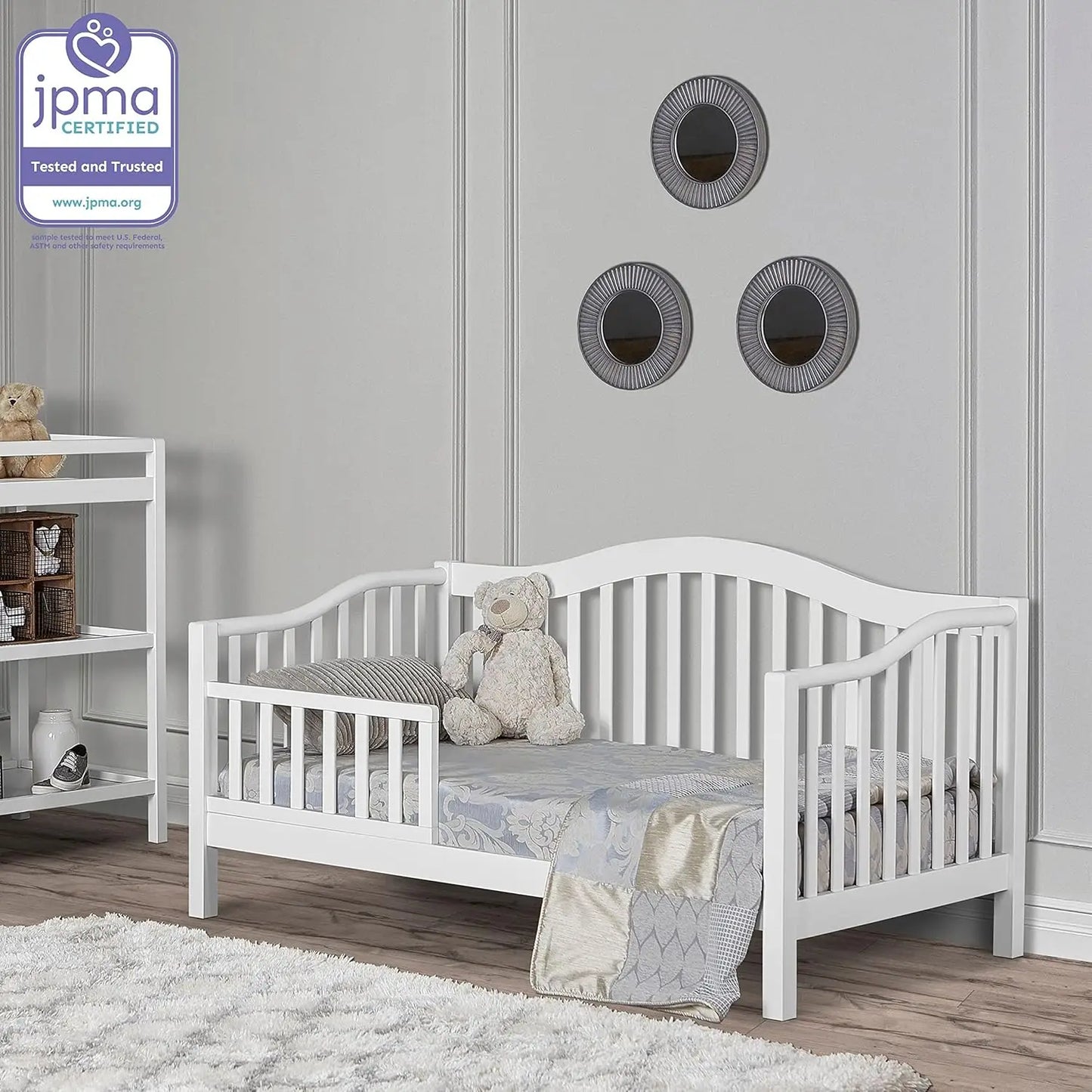 Austin Toddler Day Bed White