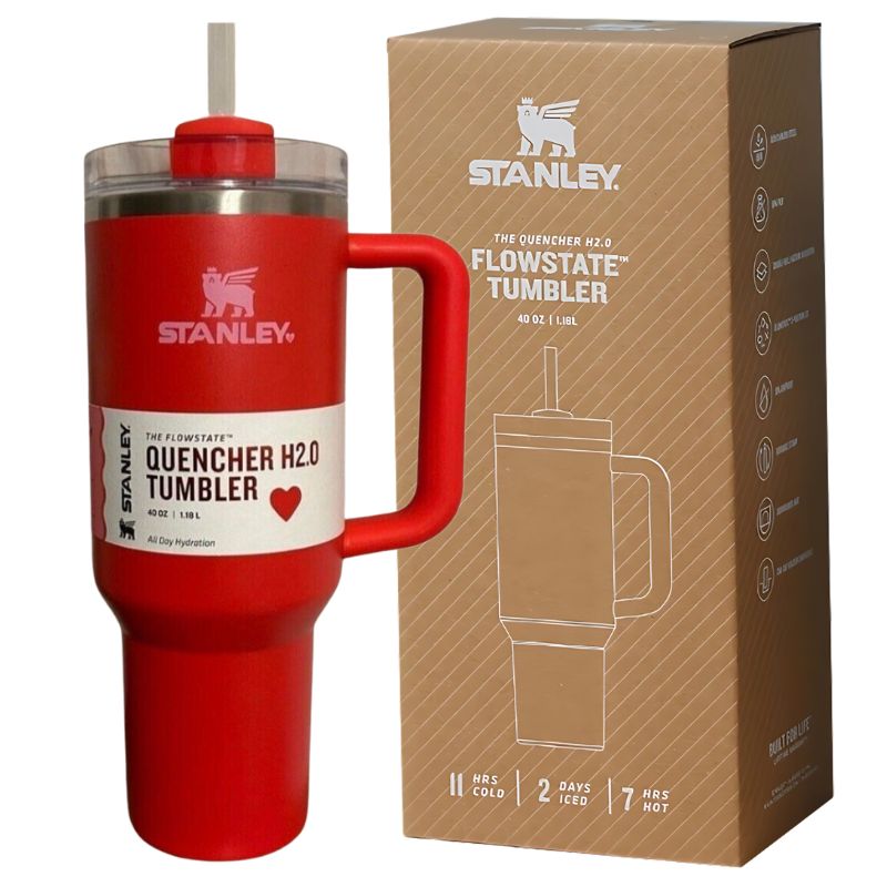 Stanley 40oz Tumbler with Handle & Straw Lid