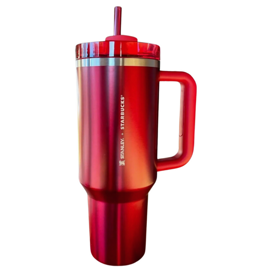 Stanley x Starbucks Red Quencher 40oz Tumbler