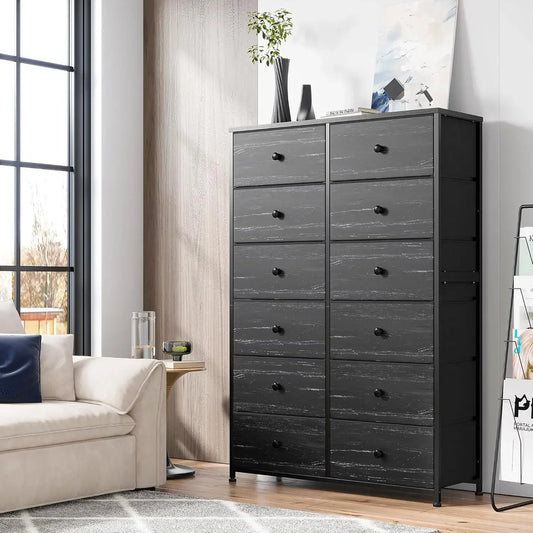 Tall Bedroom Dresser with Drawers