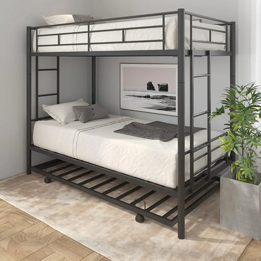 Twin Over Twin Bunk with Trundle