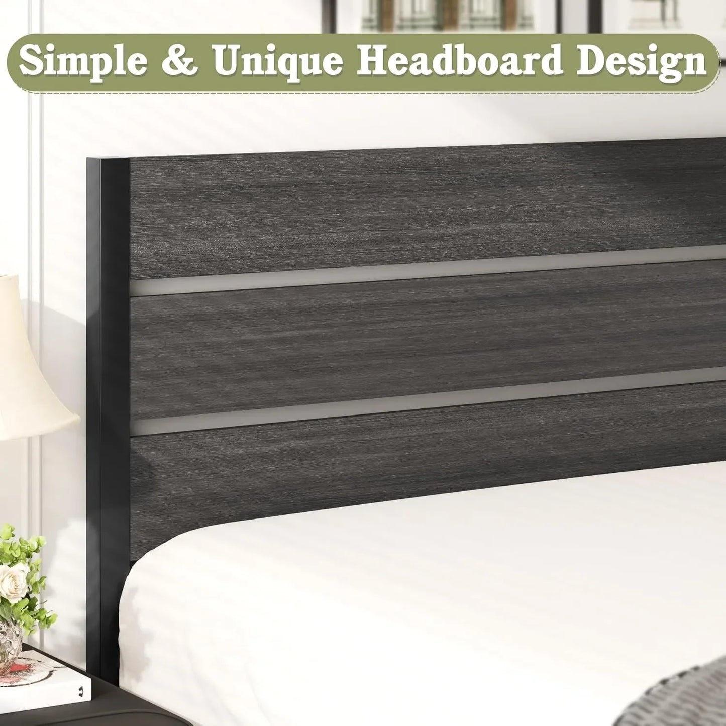 Full Metal Bed Frame Storage