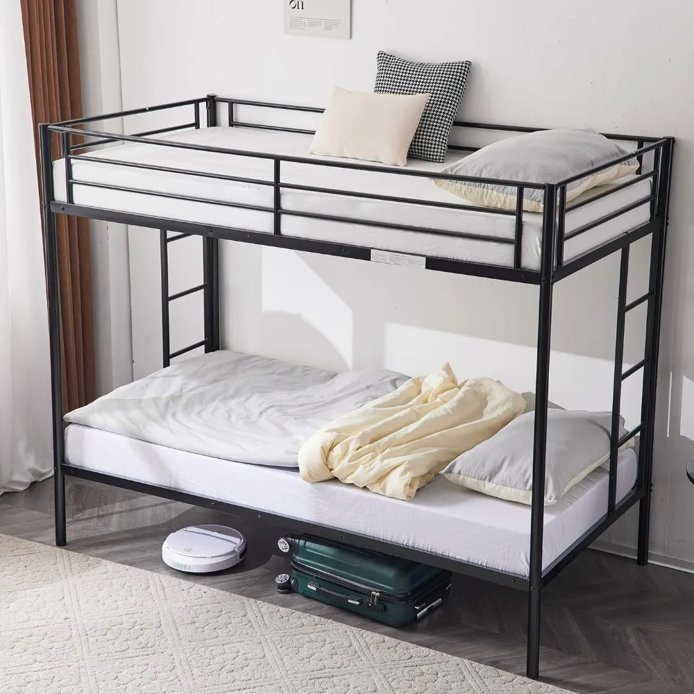 Twin Over Twin Metal Bunk Trundle