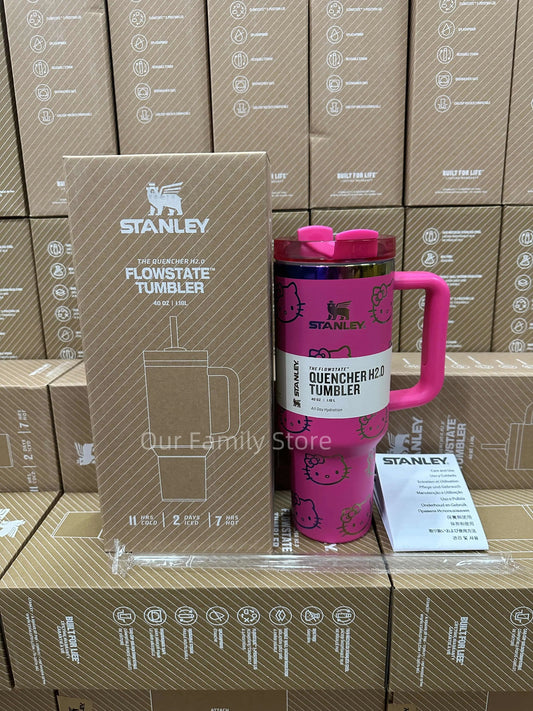 Stanley Quencher H2.0 Tumbler - Cat Rose