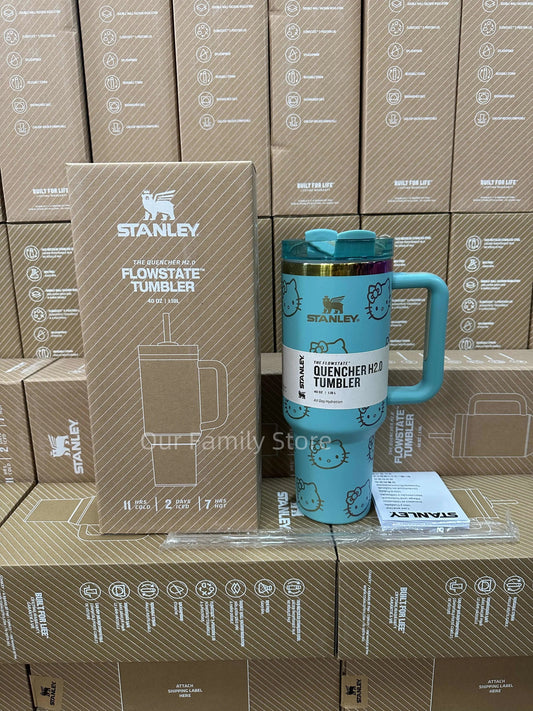 Stanley Quencher H2.0 Tumbler - Cat Green