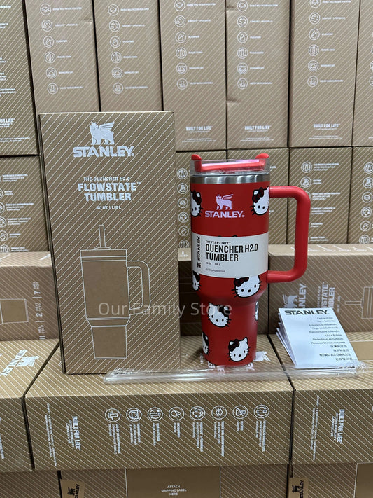 Stanley Quencher H2.0 Tumbler - Cat Red