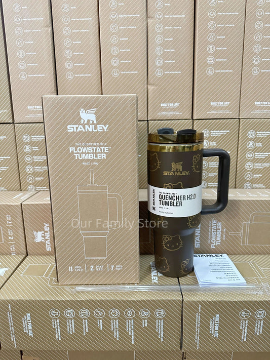 Stanley Quencher H2.0 Tumbler - Cat Coffee