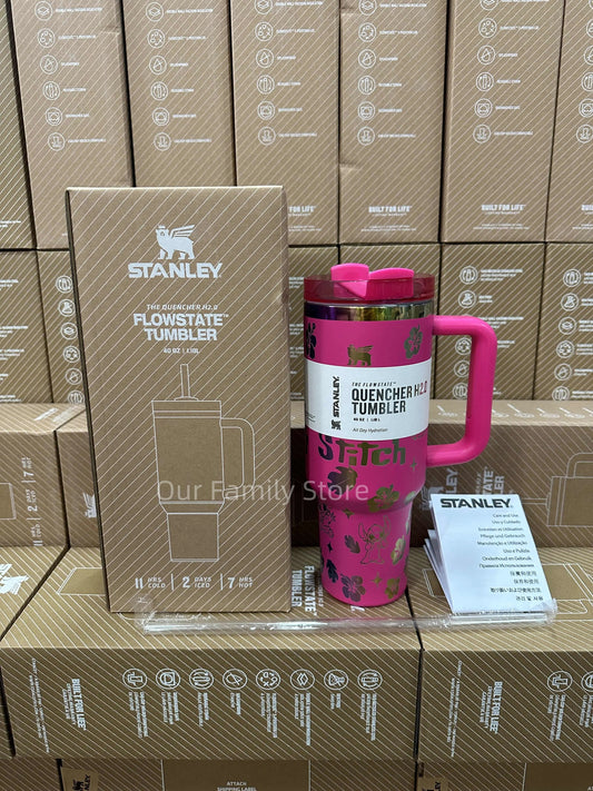 Stanley Quencher H2.0 Tumbler - Monster Rose